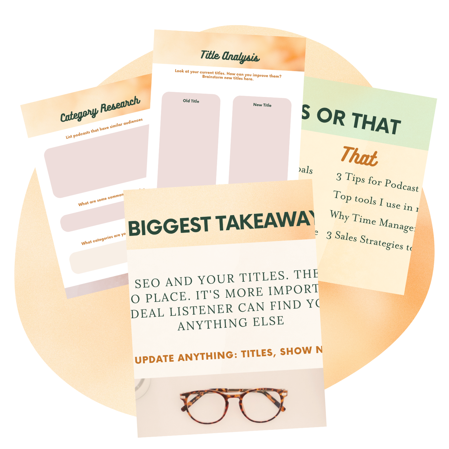SEO for Podcasts Masterclass and Workbook