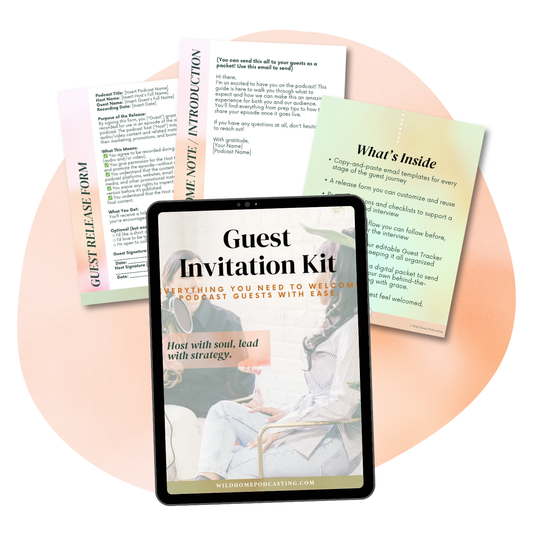 Guest Invitation Kit for Podcasters